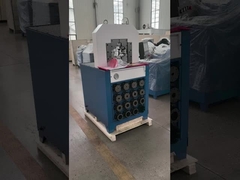 pulgada hidráulica CBK-120 de System 3 del control inteligente del tubo 4kw de la prensa de planchar de la manguera del PLC 5.5kw