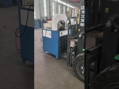 Presión del sistema 31.5MPa y Super delgada AC manguera máquina de encrucijado por 1500T fuerza de encrucijado