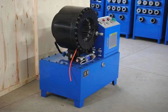 Hidráulica 4 pulgadas 4-102 mm 4 capas manguera tamaño grande máquina de trenzado de manguera industrial 4 kw estructura compacta