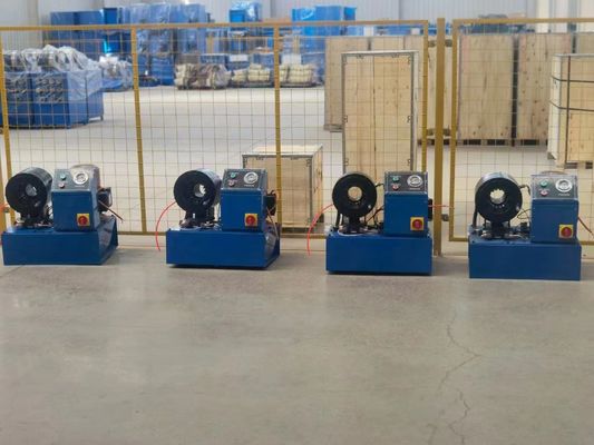 Tubo industrial de alta presión de la pulgada 4-150m m del arrugador 6 de la manguera que hace máquina la abertura grande