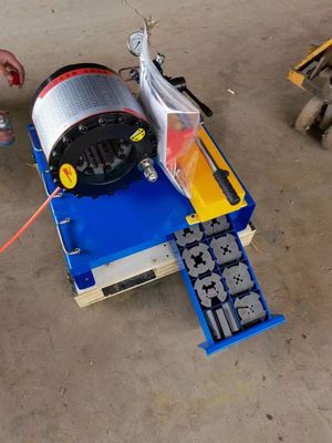 Un buen precio. Pulgada -2 Finn Power de China 1/4 de la máquina de la manguera que prensa manual hidráulica P16hp en línea