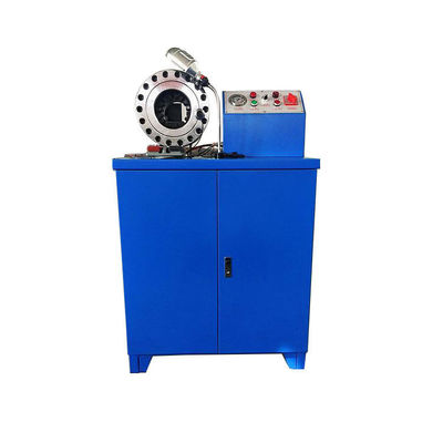 Un buen precio. arrugador de la manguera de la CA de la máquina 3kw de la manguera de goma de 6-51m m que prensa en línea