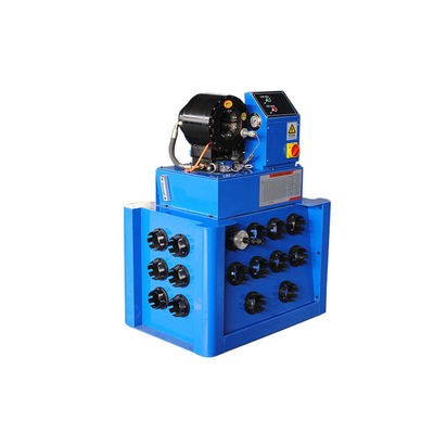 Un buen precio. abrazadera de acero inoxidable de la máquina de la manguera hidráulica automática de 6-38m m que prensa que hace FY-P38 en línea