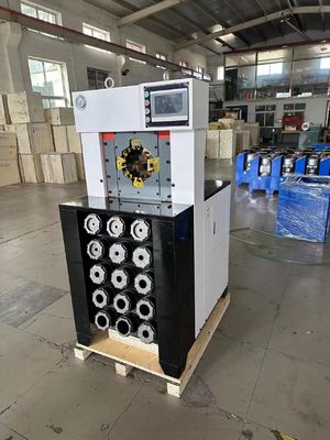 3 pulgadas de alta presión de manguera de la máquina de encrucijado Fuerza Super delgado 1500T 220V / 380V / 415V / 440V