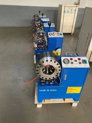 730*480*740 mm DX68 Máquina de trituración de mangueras con 10 juegos de matas 200 Pcs/H Eficiencia de trabajo