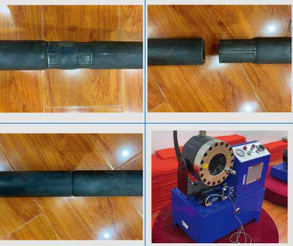Cabeza del dispositivo girado 360° 1-90mm Rango de arrastre Máquina de arrastre de tuberías de acero hidráulico con 260Kg y tamaño 950*750*1050 mm