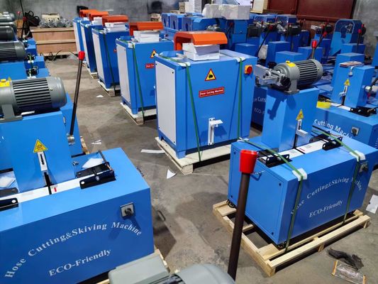 Máquina de corte de manguera certificada CE para 2 pulgadas 6SP 1 rango de corte y rendimiento