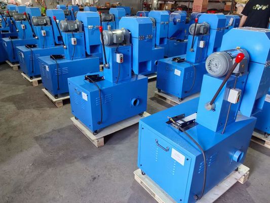 Máquina de corte de manguera de caucho con motor de 2850 RPM con rango de corte ID de manguera