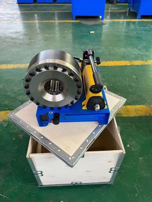 Nuevo modelo de 6-25mm sin E 1 pulgada máquina manual de trituración de manguera para la velocidad de trituración rápida 10pcs / h y apoyo y servicios
