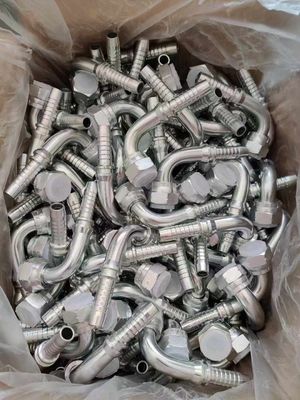 Un buen precio. Materia prima diferente 00400 Acero inoxidable Accesorios de manguera hidráulica Cobre Latón manguera hidráulica Ferrule terminaciones de manguera en línea