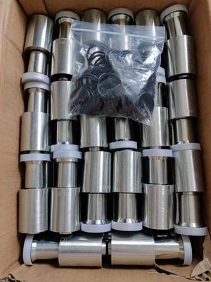 Un buen precio. Material de revestimiento de cobre 00400 Acero inoxidable Accesorios de manguera hidráulica Cobre latón manguera hidráulica Ferrule terminaciones de manguera en línea