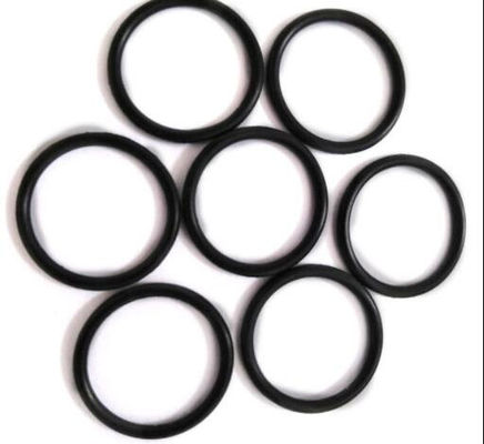 Un buen precio. Color negro Diferentes estándares FFKM Anillos de caucho resistentes al aceite para el sellado de campos de petróleo y gas Embalaje personalizable en línea