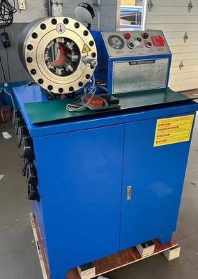 2 pulgadas de matching eléctrico muere gran potencia portátil manguera máquina de recorte excavadora manguera prensa herramienta de manguera hidráulica
