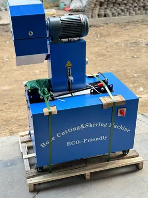 Máquina de corte de manguera de grado industrial para uso eléctrico pesado 2 pulgadas 6-51mm 1/4 a 2 pulgadas Máquina de corte de manguera y esquivaje con cuchilla