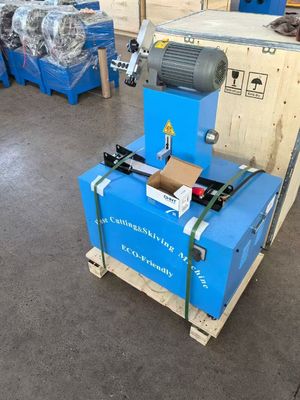 Máquina eléctrica de corte de manguera de 6 capas de 2 pulgadas de alto rendimiento con cuchilla