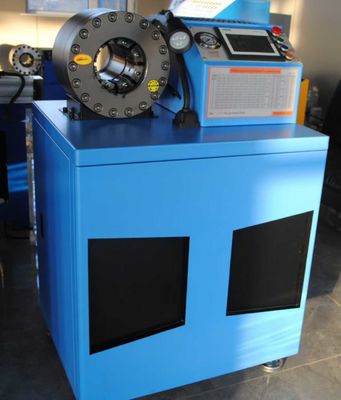 Sistema de control de PLC OEM Gran capacidad Máquina portátil de corte de manguera hidráulica Máquina de corte de manguera hidráulica
