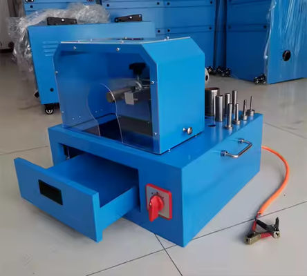 12v 2 pulgadas mandril de deslizamiento 10 Pcs máquina de corte de manguera 530 * 480 * 500mm manguera de deslizamiento y pelar máquina