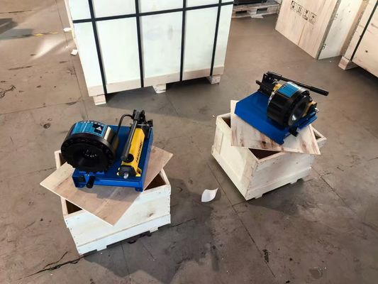 1 pulgada eficiente y fácil de usar 6 a 25 mm de precisión Máquina manual de trituración de mangueras / trituración de mangueras ± 0,01 mm de precisión con 7 dies