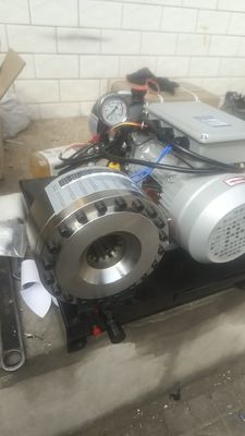 Un buen precio. 220V 3 caballos de fuerza Máquina de corte de manguera hidráulica con motor de 2,2 kW y garantía de 1 año en línea