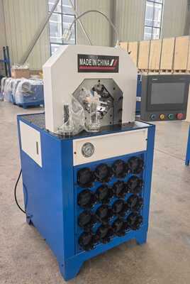 3 Inch Hydraulic Hose Crimping Machine with 2800KN Crimping Force and 31.5MPA Rated Pressure