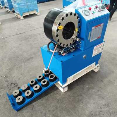 Crimper de manguera hidráulica DX68 con 6-51 mm de rango de encrucijado 10 matas y 200 Pcs por hora de eficiencia