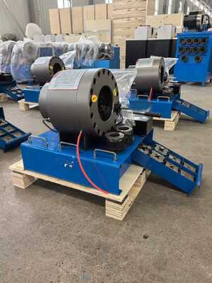 Máquina de trituración manual de manguera de alta eficiencia de 600T con rango de trituración de 6-51 mm para aplicaciones hidráulicas