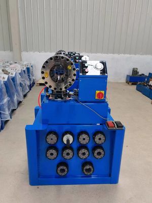 Un buen precio. Herramienta hidráulica portátil los 38m del arrugador de la manguera de la estructura compacta 2 pulgadas con modelos más rápidos del cambio de la base cónica doble en línea