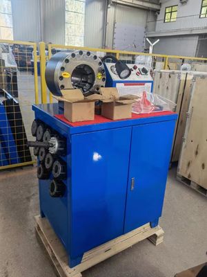 Un buen precio. excavador Hose Press Tool de la máquina de la manguera portátil de 6-51m m que prensa en línea