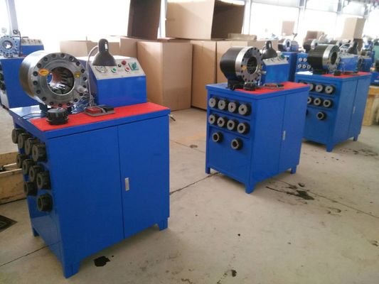 Un buen precio. 2 pulgadas 4Shipping y manipulación de la línea máquina que prensa del freno 51BY de la manguera de goma vertical de alta presión de la máquina que prensa en línea