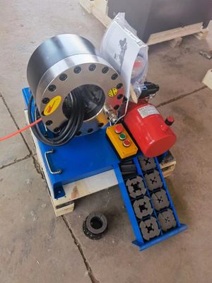 Un buen precio. máquina que prensa de la manguera hidráulica 6m m portátil de alta presión del arrugador de la manguera de 51cz 12V en línea