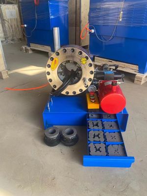 Un buen precio. Máquina que prensa hidráulica portátil del arrugador 24v de la manguera 12V 4 capas de 51cz en línea