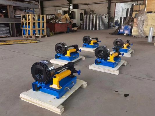 Un buen precio. arrugador industrial de la máquina de la manguera que prensa manual 70mpa peso ligero de 1/4-2” en línea