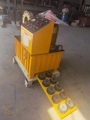 Un buen precio. 220v-415v máquina que prensa de la manguera hidráulica de la MÁQUINA de la MANGUERA POTENTE GRANDE de 2 PULGADAS QUE PRENSA en línea