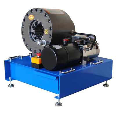 Un buen precio. máquina que prensa hidráulica portátil del tubo de combustible del arrugador 6-51m m de la manguera 12v en línea