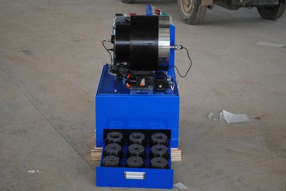 Un buen precio. 2 arrugador vendedor caliente de la manguera de la presión de la máquina 3kw 4kw del tubo hidráulico de la pulgada que prensa en línea