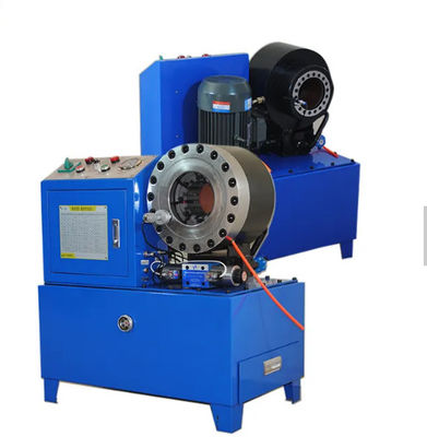 Un buen precio. línea de goma máquina hidráulica flexible del freno de 3kw 4kw del arrugador de la herramienta que prensa en línea
