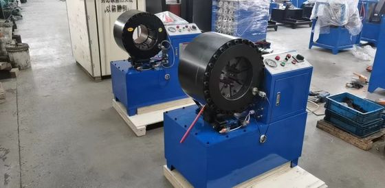 Un buen precio. Manguera hidráulica de la prensa de 6 pulgadas que prensa la abertura grande del arrugador de la prensa de la manguera de 4-150m m en línea