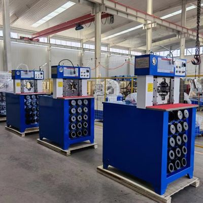 Un buen precio. Arrugador de la manguera de la estafa del aire de la pulgada de la máquina 1/4-3 de la manguera hidráulica de la CA que prensa en línea