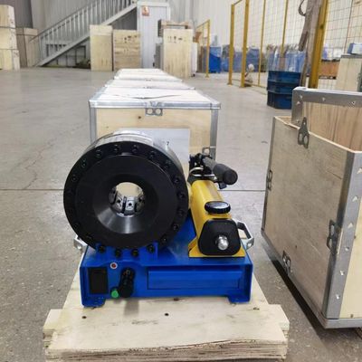 1 pulgada versátil máquina de corte de manguera manual con componentes de acero