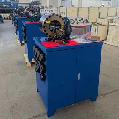 Un buen precio. la máquina que prensaba de la manguera hidráulica 31.5MPa modificó la garantía del año para requisitos particulares de la talla 1 en línea