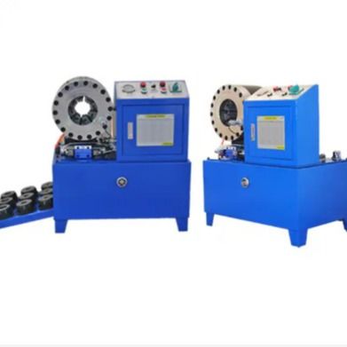Un buen precio. PLC/botón/máquina que prensa controlada CNC de la manguera DX68 gama que prensa de 6 - de 51m m en línea