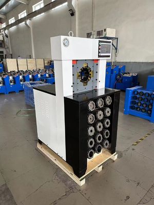 Un buen precio. 1250KG Capacidad de la manguera de AC máquina de encrucijado para el rango de encrucijado 6-76mm en línea
