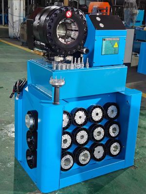 Un buen precio. 26mpa / 31.5mpa Presión máxima Crimper de manguera hidráulica portátil 275kg 220v / 240v / 380v / 415v en línea