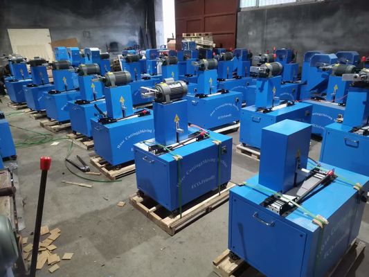 Un buen precio. Máquina de corte de manguera de caucho con motor de corte de 2850 RPM para un rendimiento duradero en línea