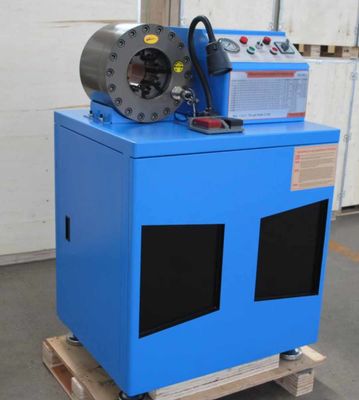 Un buen precio. 4Kw 2 pulgadas Máquina portátil de trituración de manguera Excavadora de manguera Prensa de herramienta Máquina de trituración de manguera hidráulica en línea
