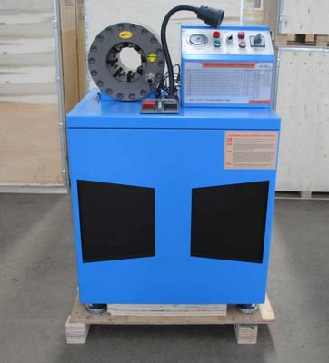 Un buen precio. 2 pulgadas de gran potencia 4Kw Máquina portátil de corte de manguera Excavadora de manguera Presión de herramienta de manguera hidráulica en línea