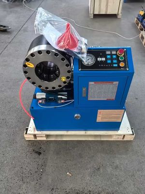 Un buen precio. Control digital 2 pulgadas 10 muertes de venta caliente DX68 máquina de corte de manguera / manguera de caucho hidráulico en línea