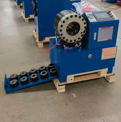 Un buen precio. Sistema de control de PLC 2 pulgadas 10 Dies DX68 Máquina de recorte de manguera en línea