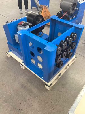 Versátil color azul 1.5 y 2 pulgadas Crimper de manguera hidráulica portátil con capacidad de carga de 275 kg