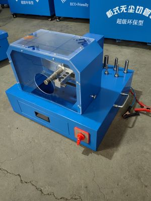 Máquina eléctrica de 12v 1/4' a 2' de tamaño de manguera Máquina hidráulica de manguera con motor de 0,4 kW Máquina de pelar manguera Carga de automóvil